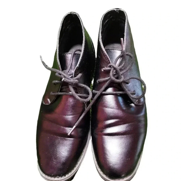 London Fog LFM Broadstreet Mens Memory Foam Black Size 9 main image 6